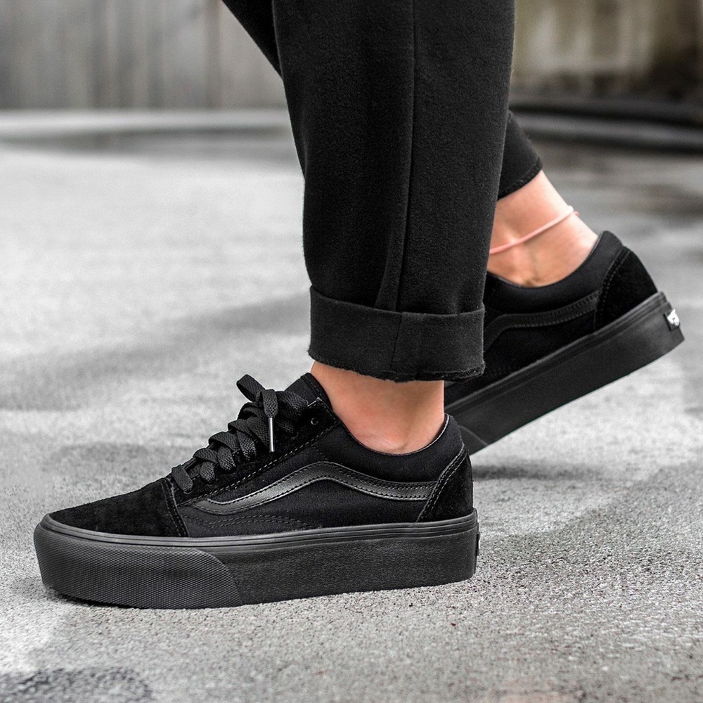 Vans Black Canvas Sneakers - Unisex or Kids
